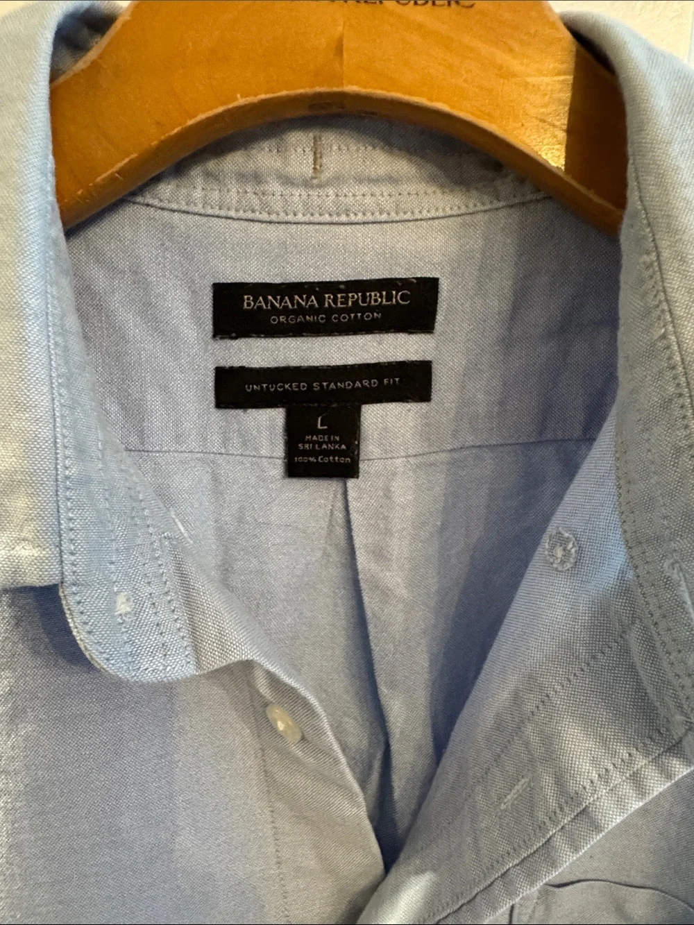 Banana Republic light blue